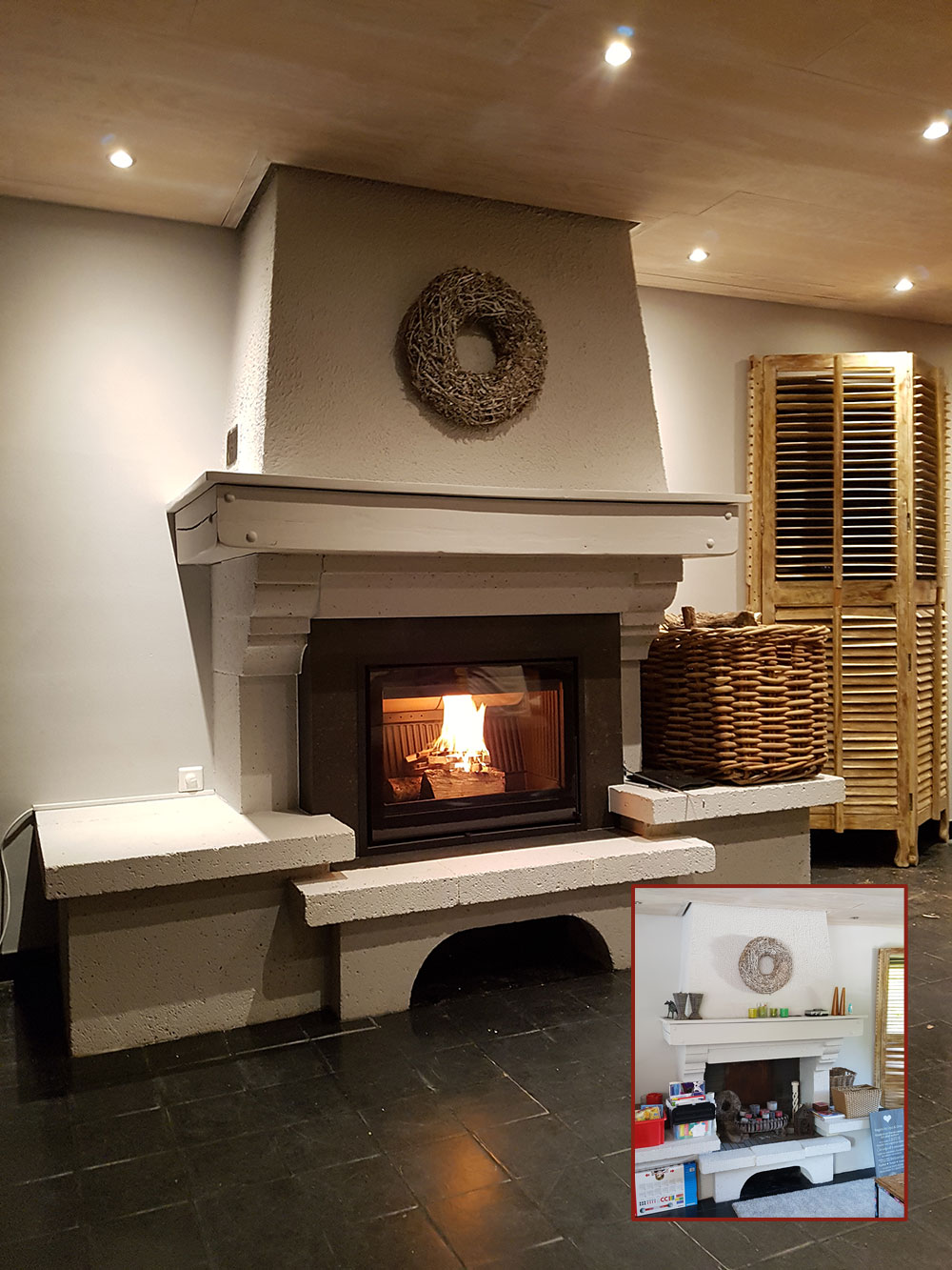 Uw oude haard vervangen? - Elegant Design Brecht